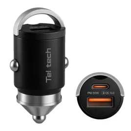 teltech-ladowarka-samochodowa-usb-usb-c-30w-qc-pd-czarny-tcc-01
