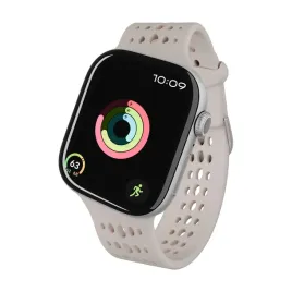 decoded-silicone-ares-o-strap-for-apple-watch-40-42mm-clay