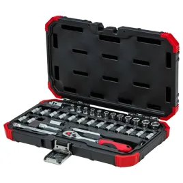 gedore-red-socket-set-1-4-33-pieces