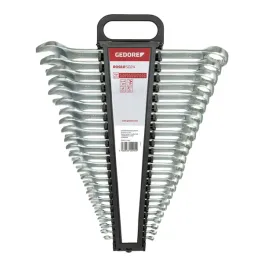 gedore-red-ratchet-spanner-set-metric-24-pieces