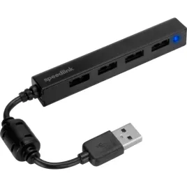 speedlink-snappy-slim-usb-hub-4-port-usb-2-0-passive-black