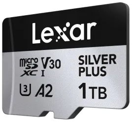 lexar-microsdxc-silver-plus-1066x-uhs-i-u3-a2-4k-r205-w150-v30-1tb