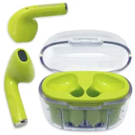 sluchawki-bluetooth-denmen-earbuds-zielone-dl29-tws-do-szkoly-biura-jakosc