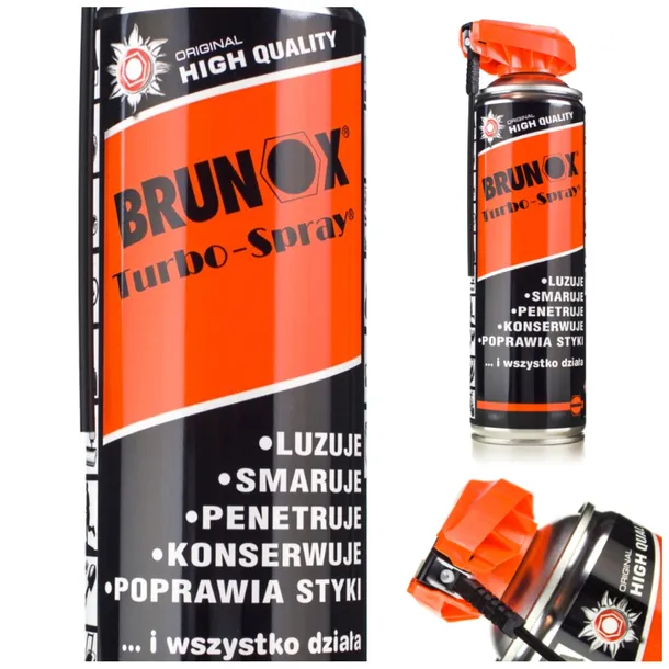 BRUNOX TURBO SPRAY TANK SMAR KONSERWACJA 500ml