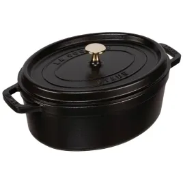 staub-la-cocotte-29cm-owalny-czarny-garnek-zeliwny