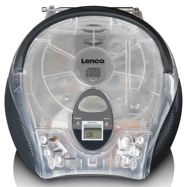 lenco-scd-24-przezroczysty-model-scd-24tr