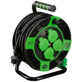 rev-cable-drum-resin-25m-ip-44-4-fold-sw-gn