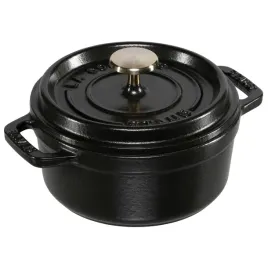 staub-cocotte-12cm-okragly-czarny-garnek-zeliwny