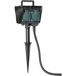 brennenstuhl-4-way-garden-socket-outlet-with-earth-spike
