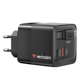 verbatim-gan-charger-65w-2xusb-c-pd1xusb-a-retrac-cable-32217