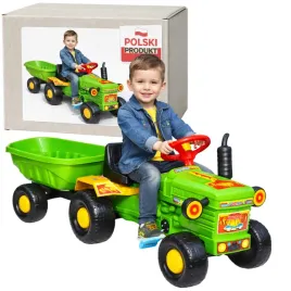 duzy-zielony-traktor-na-pedaly-z-przyczepa-traktorek-przyczepa-z-kiprem