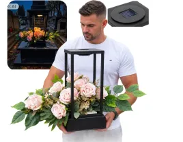 stroik-komplet-solarny-na-grob-roze-cmentarz-serce-bukiet-wiazanka-xxl-90cm