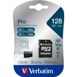 verbatim-microsdxc-pro-128gb-class-10-uhs-i-incl-adapter