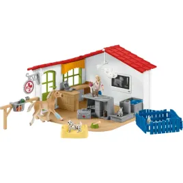 schleich-farm-world-42502-klinika-weteryn-ze-zwierzetami