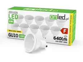 10x-zarowka-led-gu10-8w60w-3000k-barwa-biala-ciepla-230v