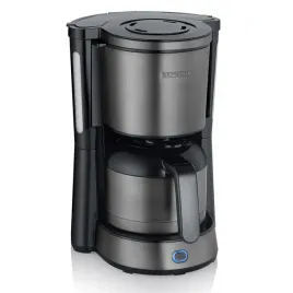 severin-ka-9343-dark-inox-mit-thermoskanne