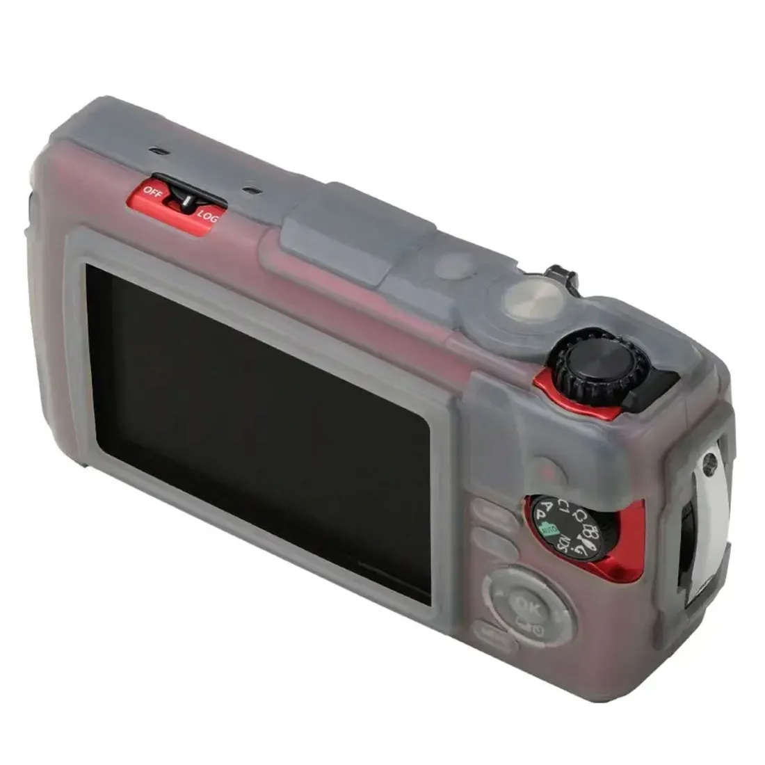 om-system-csch-128-silicon-case-grey