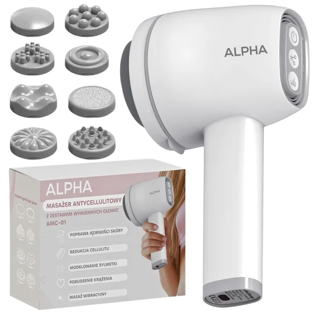 Masażer Antycellulitowy do Ciała i Pleców Wyszczuplający 8w1 - Premium SPA