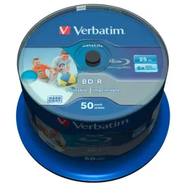 1x50-verbatim-bd-r-blu-ray-25gb-6x-speed-dl-wide-printable-cb
