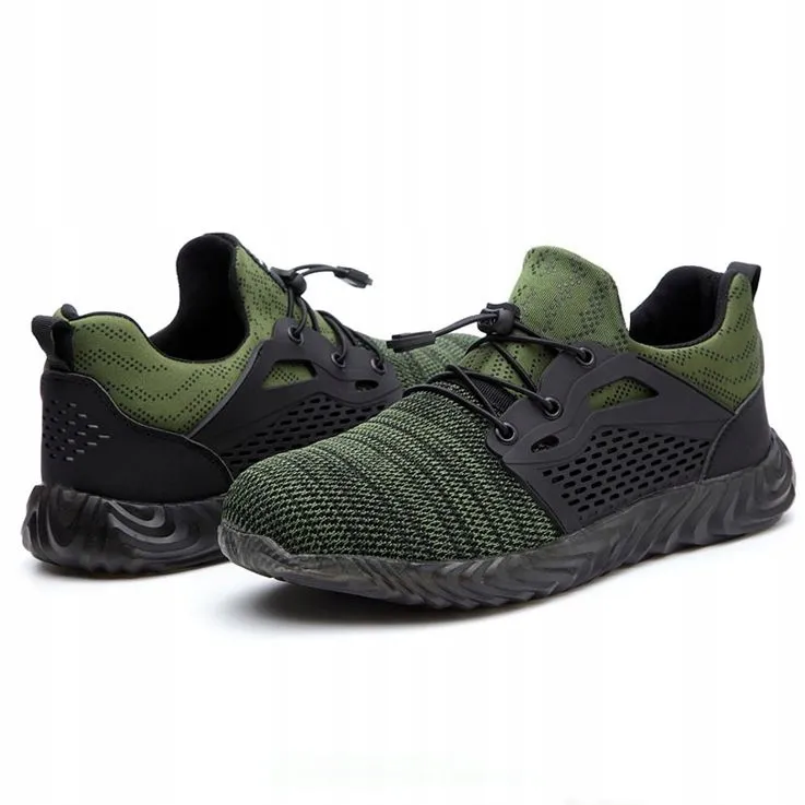 buty-bhp-robocze-43-zielone-stan-nowy