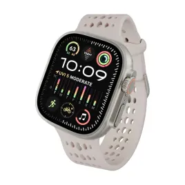 decoded-silicone-ares-o-strap-for-apple-watch-44-46-49mm-clay