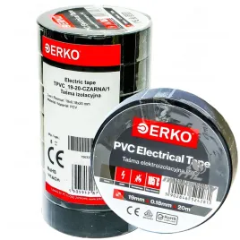 8x-tasma-izolacyjna-19mm-20m-018mm-czarna-8szt-opak-duza-105stc-6000v-erko