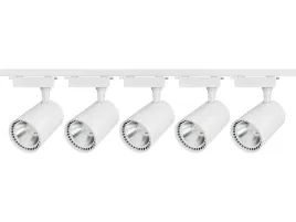 oswietlenie-szynowe-5x-lampa-reflektor-20w-6000k-szynoprzewod-3m-1-fazowy