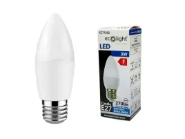 zarowka-led-e27-3w-6500k-zimna-270lm-180-swieczka