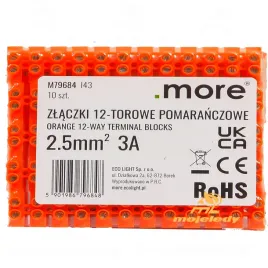 10x-listwa-zaciskowa-zlaczka-12-torowa-25mm-3a-kostka-pomaranczowa