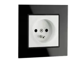 kontakt-gniazdo-elektryczne-pojedyncze-szklane-fi60-z-uziemieniem