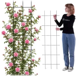 krata-ogrodowa-metalowa-do-roslin-kwiatow-drabinka-na-pnacza-45x150cm-mocna
