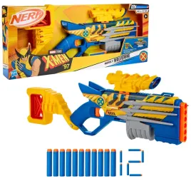 nerf-marvel-wolverine-wyrzutnia-12-strzalek-elite-blaster-x-men