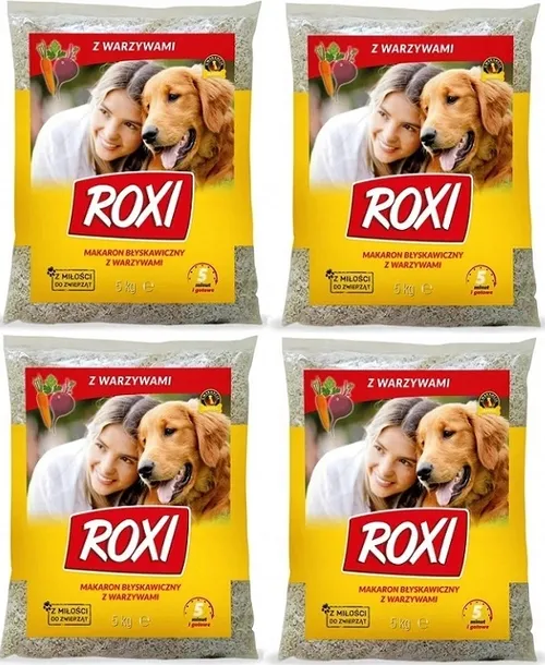 ROXI MAKARON Z WARZYWAMI DLA PSA 5kg X 2 SZTUKI