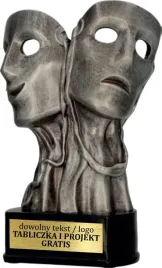 statuetka-odlewana-teatr-sztuka-masywna-19-cm-tabliczka-w-cenie-mask