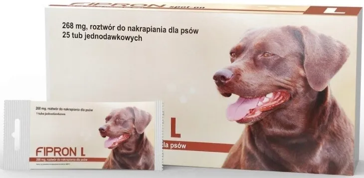 FIPRON L krople na Pchły Kleszcze dla Psa 20–40 kg