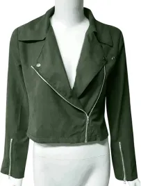 kurtka-ramoneska-damska-zielona-rozmiar-m-l-biker-przejsciowa