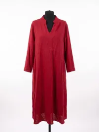 sukienka-lniana-czerwona-rozmiar-xxl-bawelna-len-luzna-tunika-boho