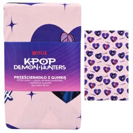k-pop-demon-hunters-przescieradlo-z-gumka-100percent-bawelna-90x200x25cm