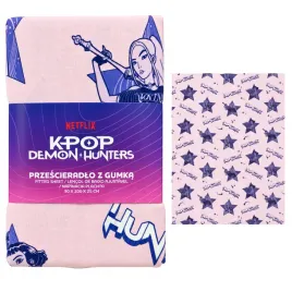k-pop-demon-hunters-przescieradlo-z-gumka-100percent-bawelna-90x200x25cm