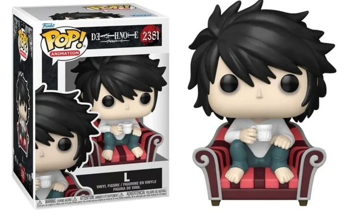 Figurka L Death Note Animation Anime Detektyw Funko Pop 2381