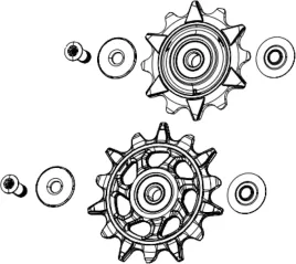 sram-schaltrollen-set-xx-dh-t-type