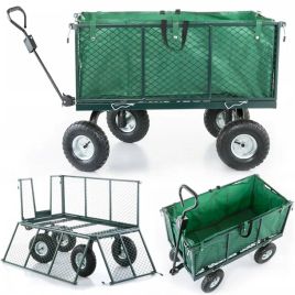 Zdjęcie produktu HIGHER taczka wózek ogrodowy transportowy przyczepka 450kg