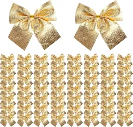 120-szt-zlotych-kokardek-swiatecznych-na-choinke-ozdoby-do-prezentow