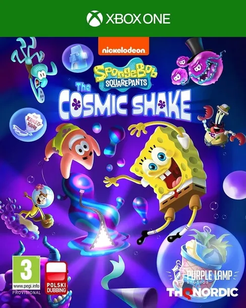 SpongeBob The Cosmic Shake Xbox One Series X Gra Pudełkowa PL Dubbing
