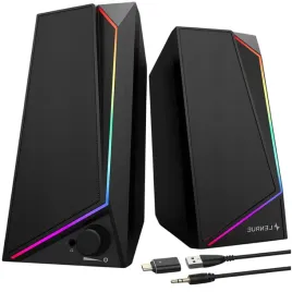 glosniki-komputerowe-lenrue-zasilane-przez-usb-usb-c-reg10-czarne-stereo