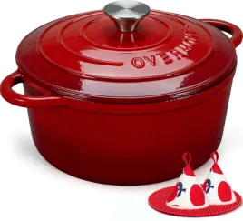 garnek-zeliwny-emaliowany-65-l-28-cm-do-piekarnika-z-pokrywka-czerwony