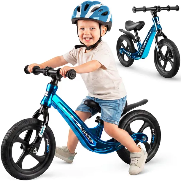 Rowerek biegowy dla dzieci magnesium Ricokids Funnu lekki