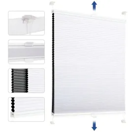 roleta-sekey-100percent-zaciemniajaca-bialogray-50x100-cm-klemmfix-aluminiowa