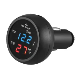 woltomierz-12v-24v-termometr-samochodowy-ladowarka-usb-gniazda-zapalniczki