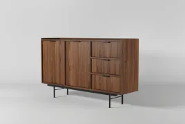 komoda-edison-o-szerokosci-150-cm-warmia-walnut-2d-3s-czarne-metalowe-nogi